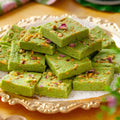 Pistachio Burfi